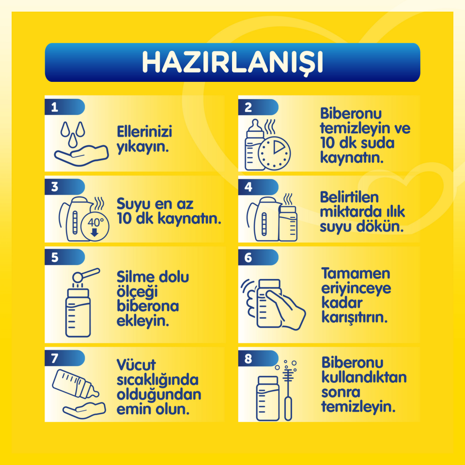 Bebelac 2 Devam Sütü 800 gr X 3 Adet