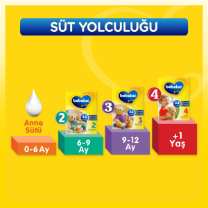 Bebelac 2 Devam Sütü 800 gr X 3 Adet