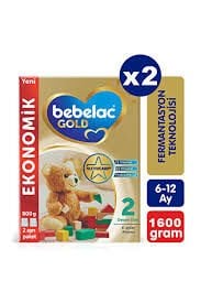 Bebelac gold  2 Devam Sütü 800 gr X 2 Adet