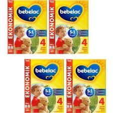 Bebelac 4 Çocuk Devam Sütü 1 Yaş 4 X 800 G