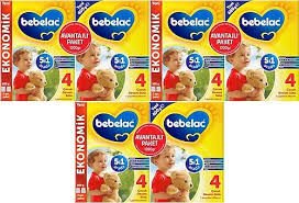 Bebelac 1200GR (800GR+400GR) No:4 Devam Sütü (1+ Yaş) Avantaj Pk (3 Lü Set)