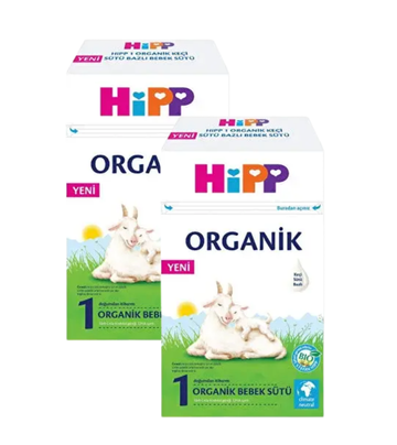 Hipp 1 Organik Keçi Sütü Bazlı Bebek Sütü 400 gr -2 Adet
