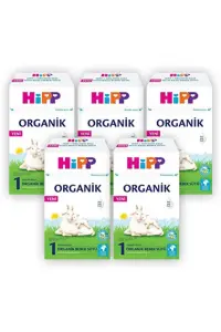 Hipp 1 Organik Keçi Sütü Bazlı Bebek Sütü 400 gr X 5 Adet