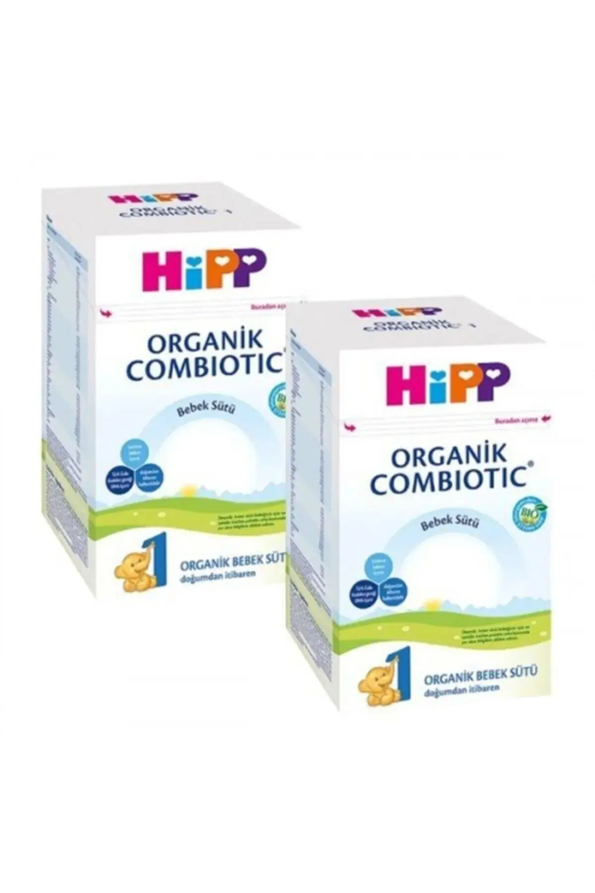 Hipp Organik Combiotic Bebek Sütü 1 Numara 800 gr x 2 Adet