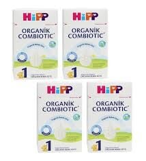 Hipp 1 Organik Combiotic 800 gr Bebek Sütü 4 Adet