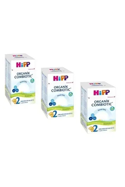 Hipp NO:2 COMBİOTİC DEVAM BEBEK SÜTÜ 800 GR 3 ADET