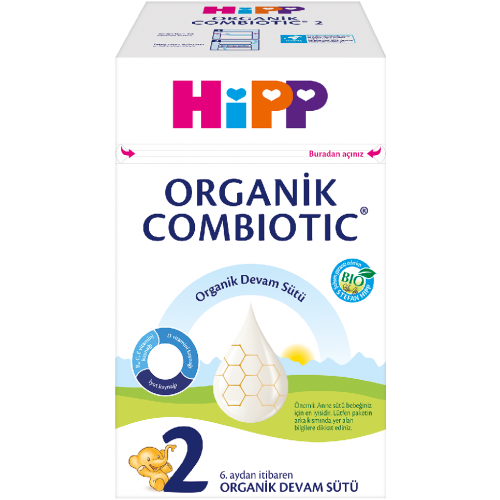 Hipp 2 Organik Combiotic Devam Sütü 800 gr 4 Adet