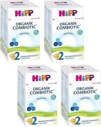 Hipp 2 Organik Combiotic Devam Sütü 800 gr 4 ADET