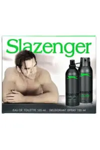 Slazenger ACTİVE SPORT YEŞİL EDT PARFÜM 125 ML 1 ADET +DEODORANT 150 ML 1 ADET KOFRE SET