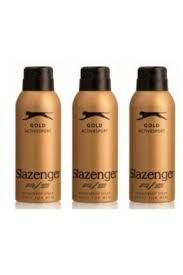 Slazenger Active Sport Gold Deo 150 ml - Erkek Deodorantı x 3 Adet