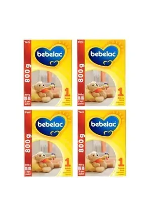 Bebelac 1 Bebek Sütü 0 - 6 Ay 800 Gr 4 Adet