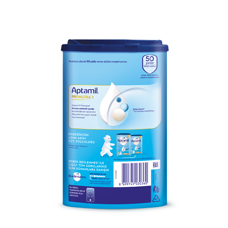 Aptamil 1 Bebek Sütü 800 Gr