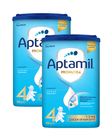 Aptamil 4 Pronutra Devam Sütü 800 g 1 Yaş+ Akıllı Kutu x 2 Adet