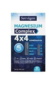 Sorvagen  MAGNEZYUM COMPLEX 4*4- 60 Tablet