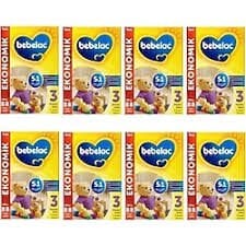 Bebelac 3 Numara Devam Sütü 800 Gr X 8 Adet