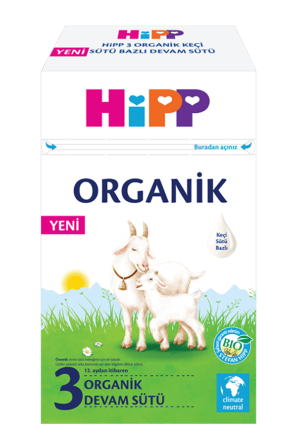 Hipp 3 Organik Keçi Sütü Bazlı Devam Sütü 400 gr