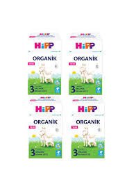 HİPP Organik Keçi Sütü 3 Numara 400 GR +1 YAŞ 4`lü Avantaj Paketi (1600GR)