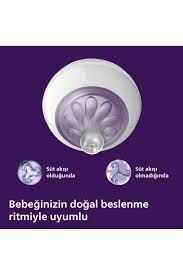 Philips Avent Doğal Tepkili 2'li Biberon Emziği, 6 Numara, SCY966/02