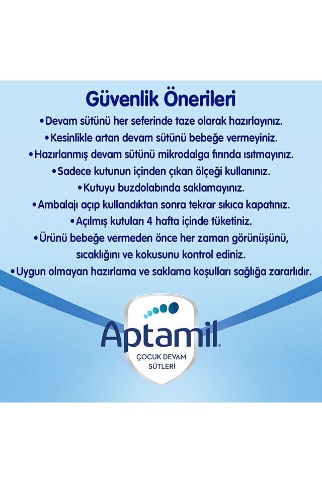 Aptamil 4 Devam Sütü 800 g Suluk Hediyeli