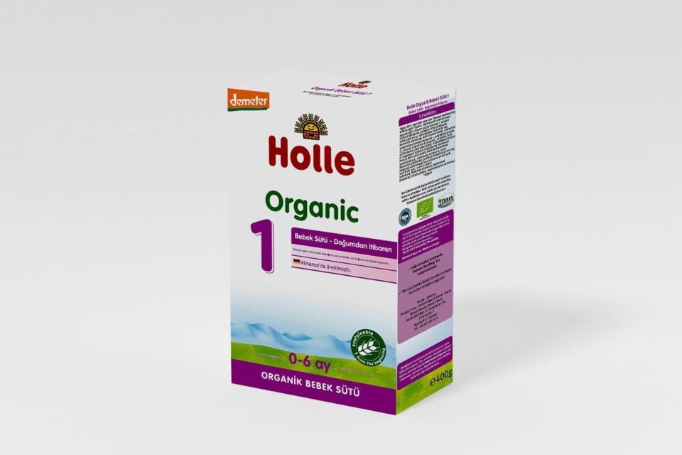 Holle 1 Organik Bebek Sütü 400 Gr
