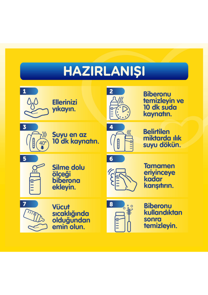 Bebelac 1 Devam Sütü 0 - 6 Ay 800 Gr 2 Li