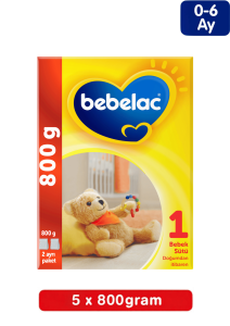 Bebelac 1 Devam Sütü 0 - 6 Ay 800 Gr 5 Li