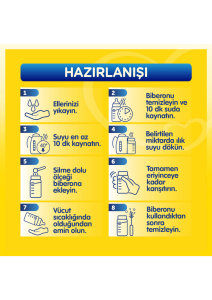 Bebelac 1 Bebek Sütü 800 g × 6 (Toplam 4800 g) – 0-6 Ay