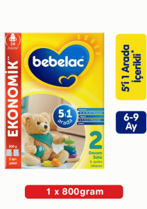 Bebelac 2 Bebek Devam Sütü 800 Gr