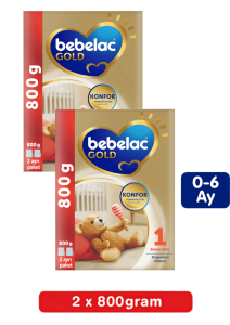Bebelac Gold 1 Bebek Sütü 800 Gr 2 Li