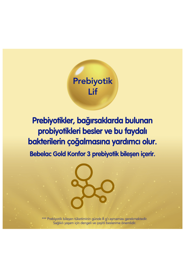 Bebelac Gold 3 Bebek Sütü 800 Gr