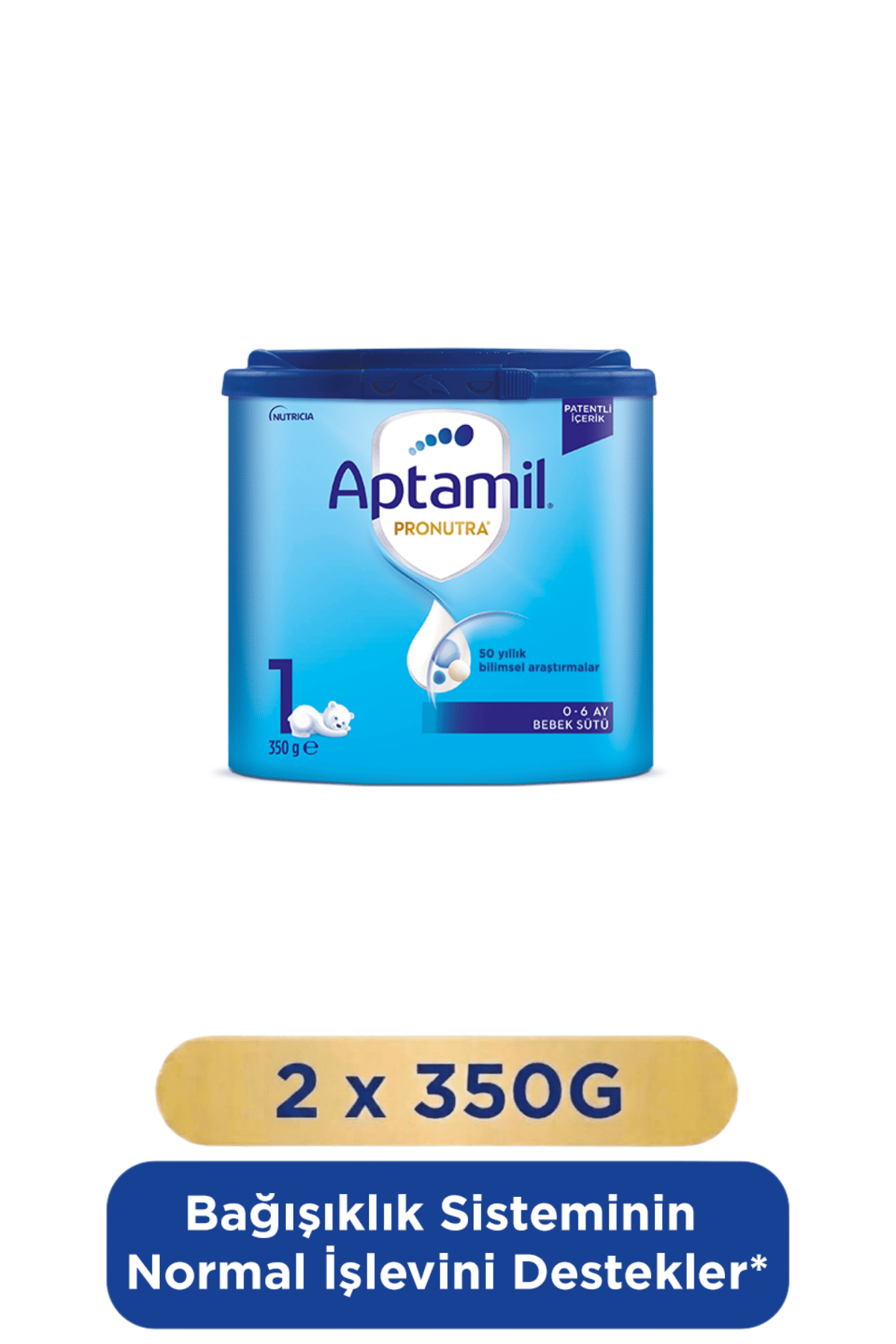 Aptamil Pronutra 1 Bebek Sütü 350 Gr 2 Li