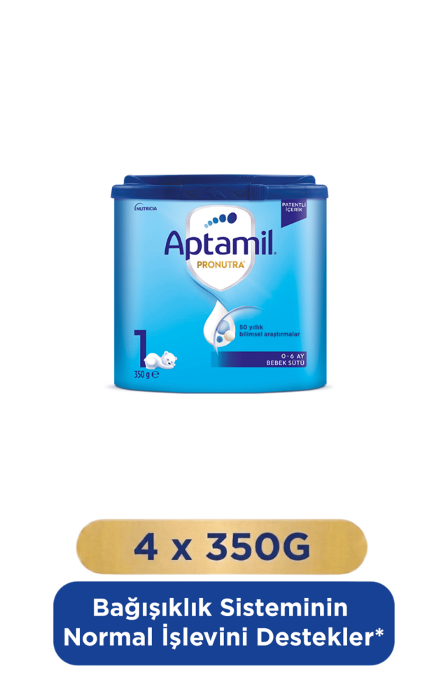 Aptamil Pronutra 1 Bebek Sütü 350 Gr 4 Lü