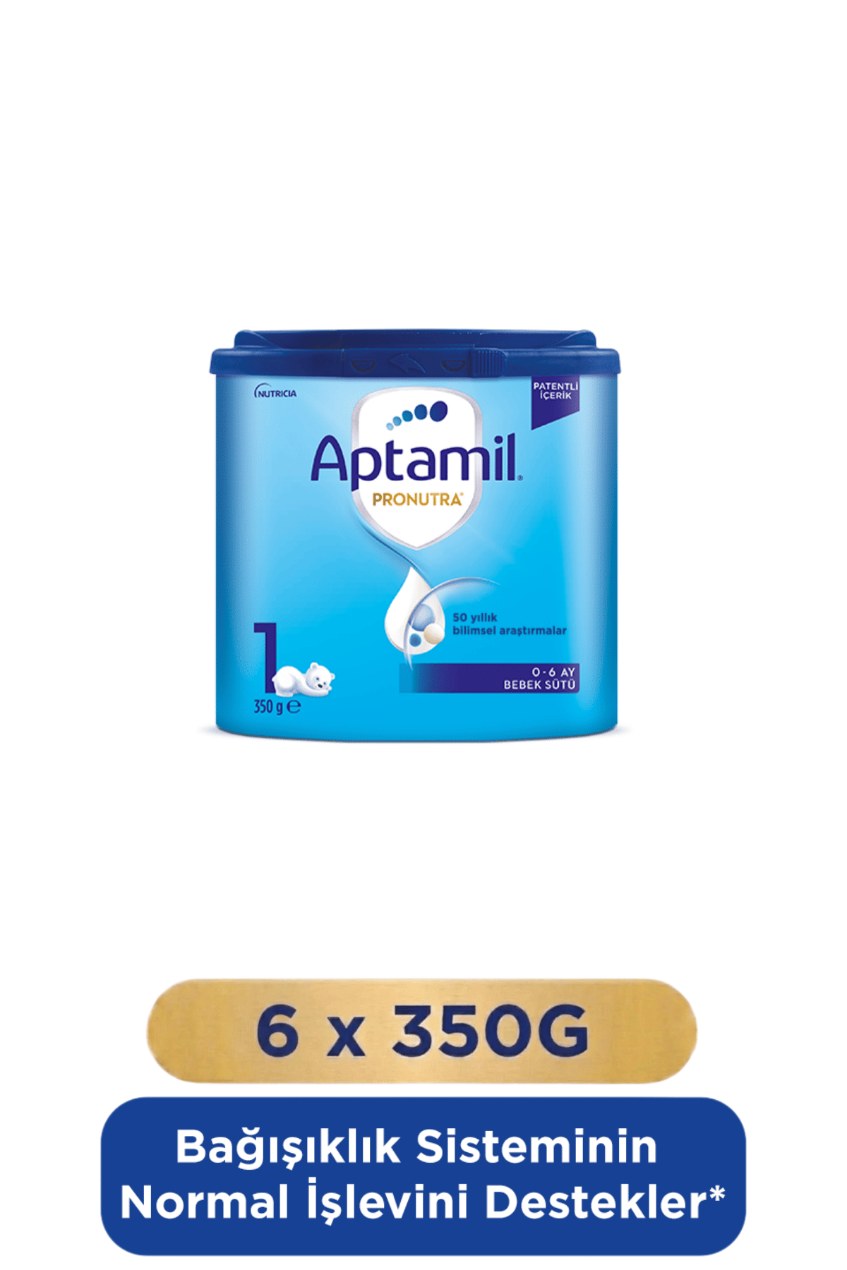 Aptamil Pronutra 1 Bebek Sütü 350 Gr 6 Lı