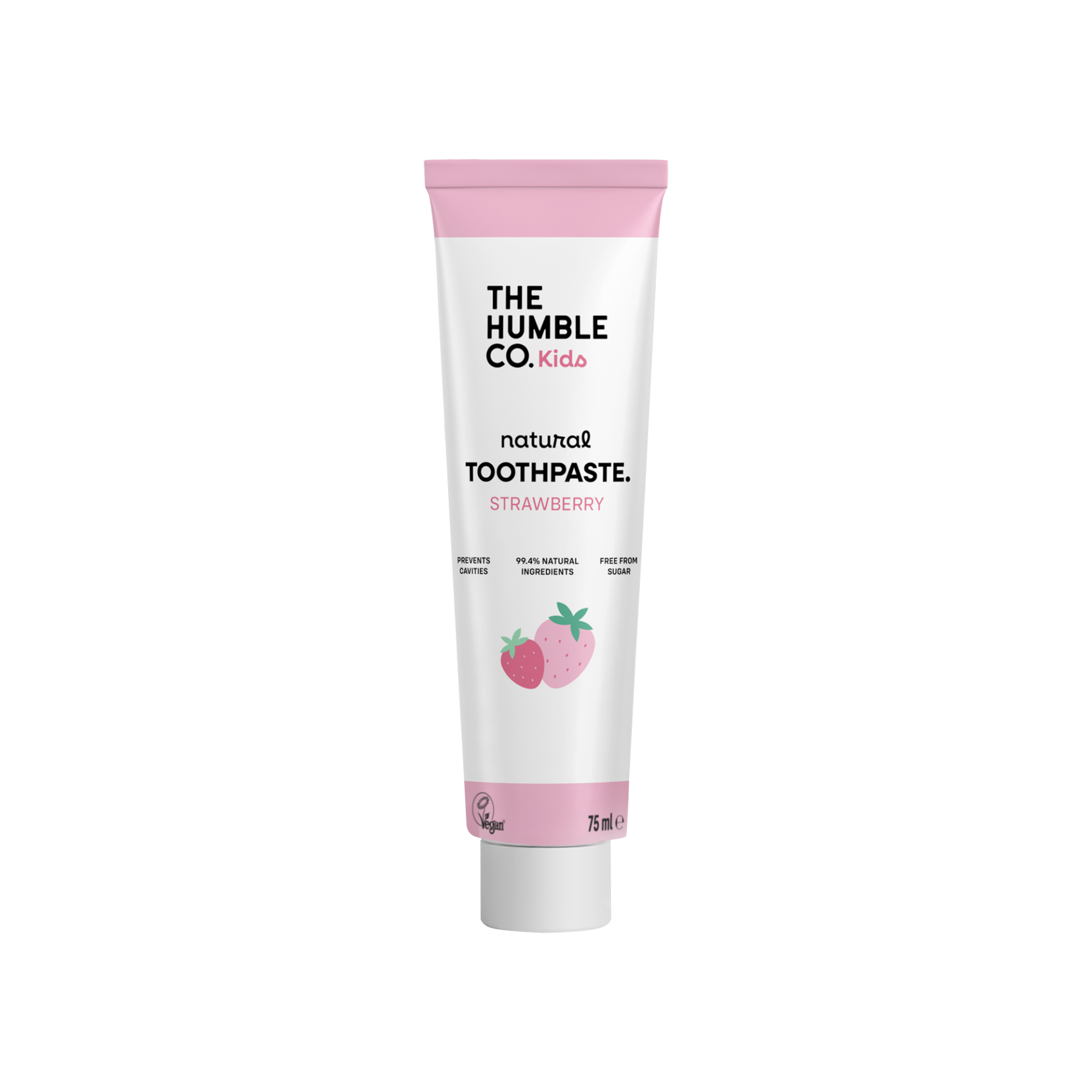 The Humble Co. Çilek Aromalı Çoçuk Diş Macunu 70 Ml