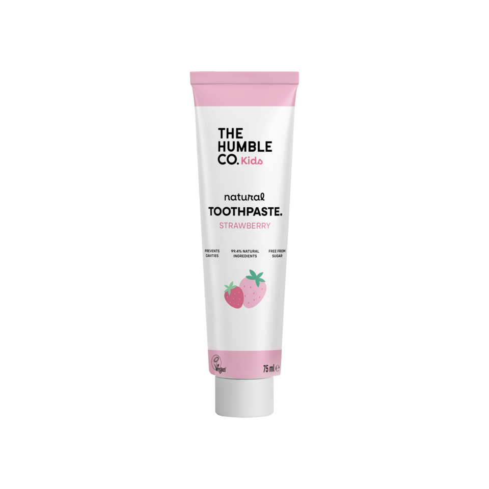 The Humble Co. Çilek Aromalı Çoçuk Diş Macunu 70 Ml
