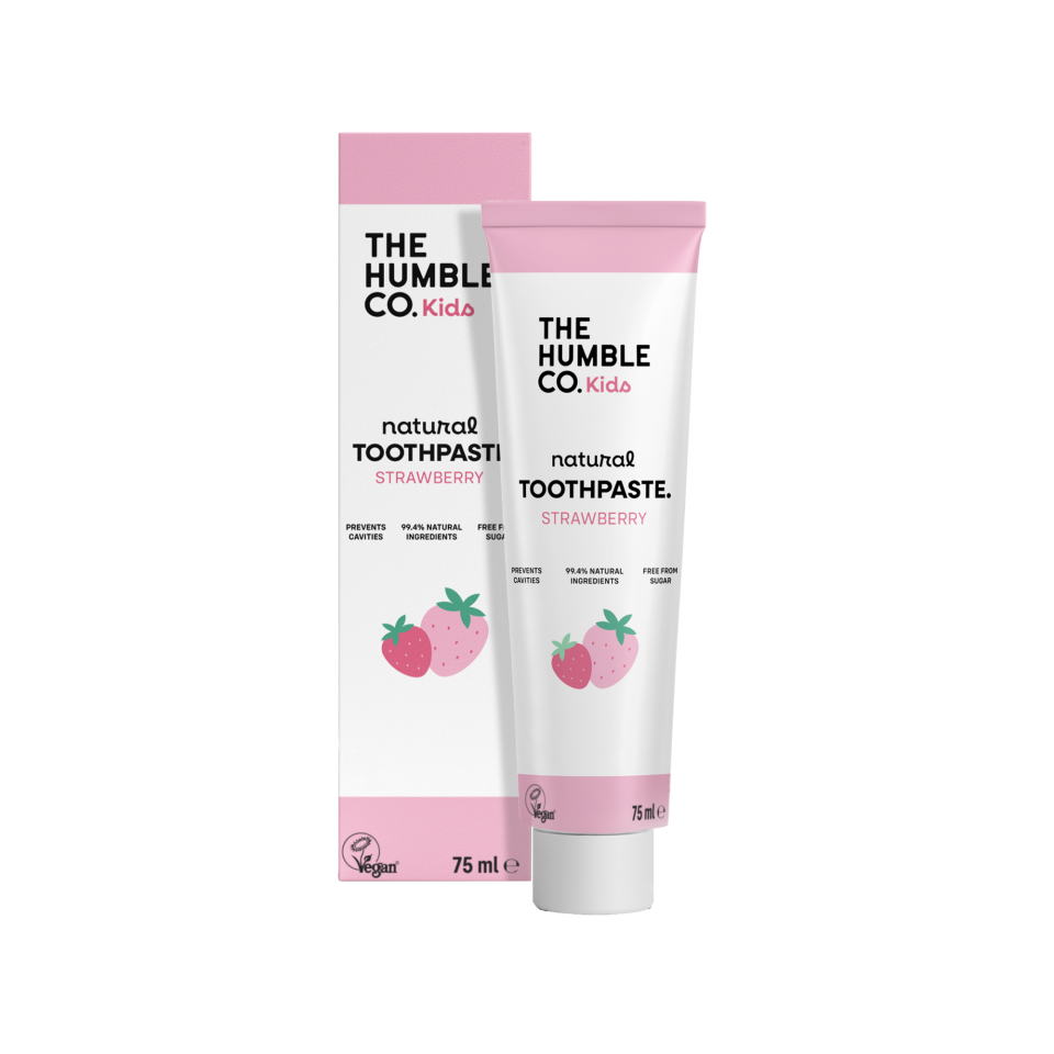 The Humble Co. Çilek Aromalı Çoçuk Diş Macunu 70 Ml