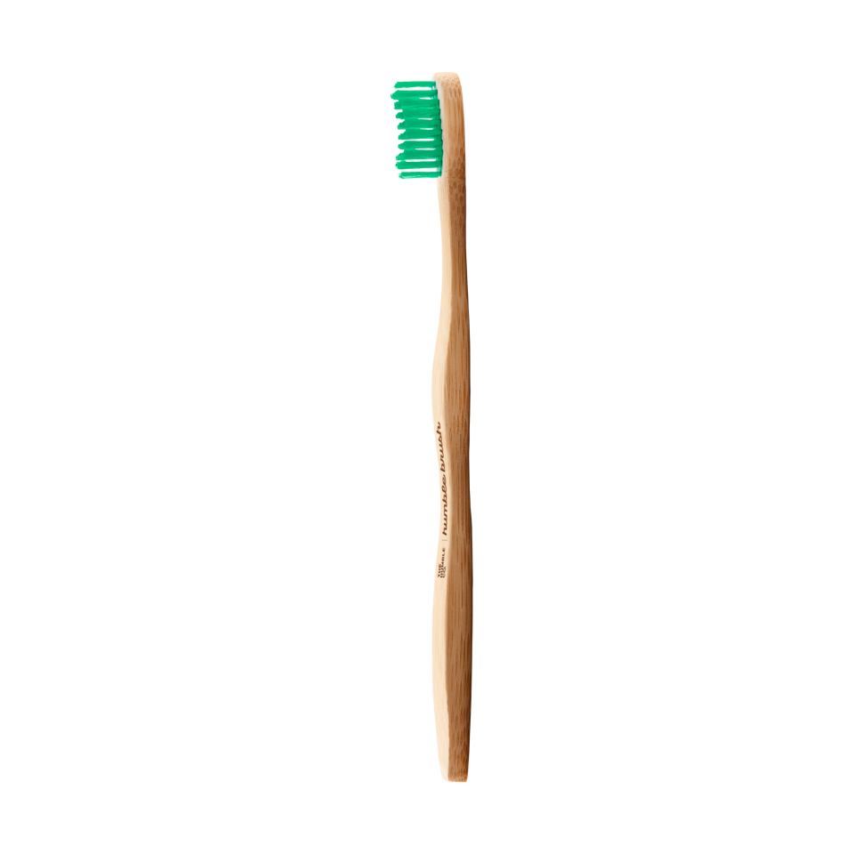The Humble Co. Brush Doğal Yetişkin Yumuşak Bambu Diş Fırçası - Yeşil