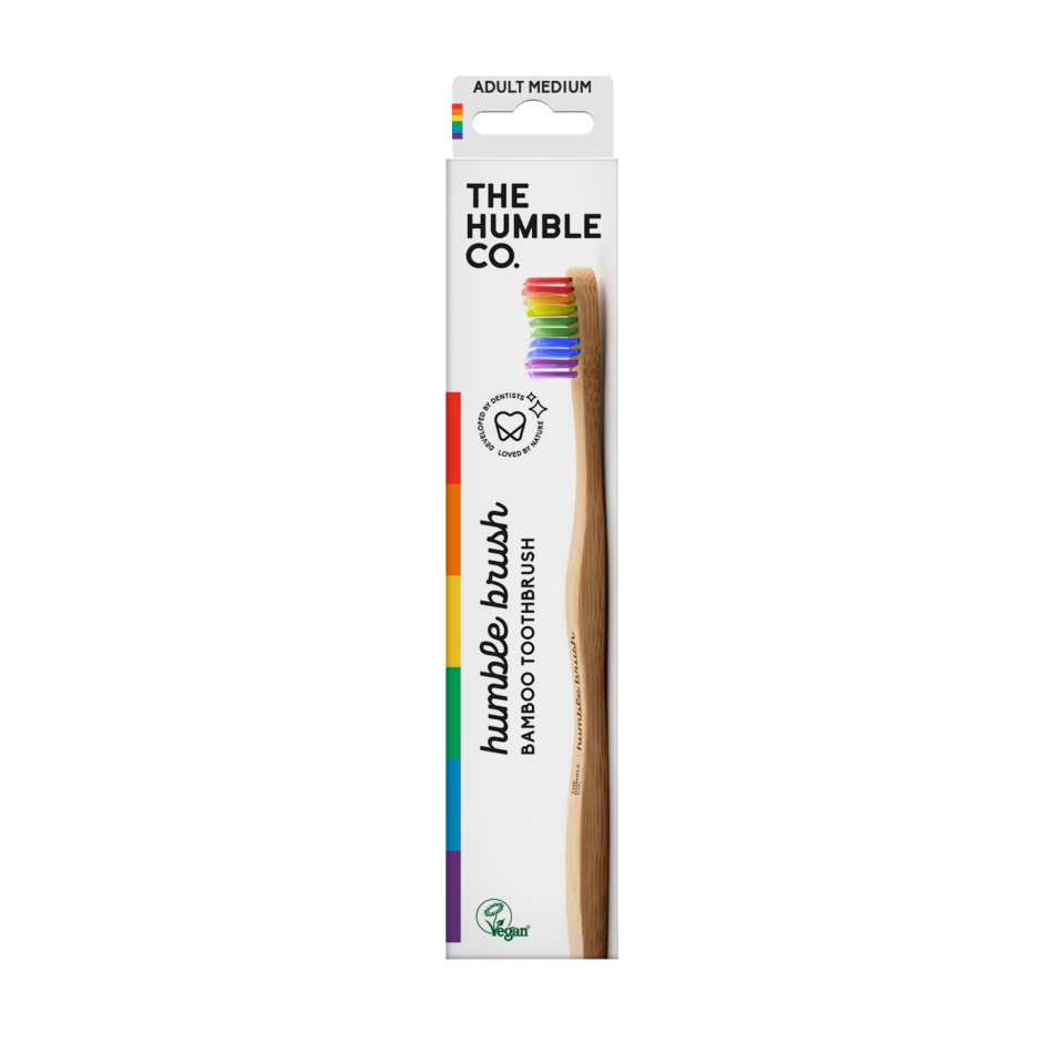 The Humble Co. Brush Yetişkin Soft Diş Fırçası - Gökkuşağı