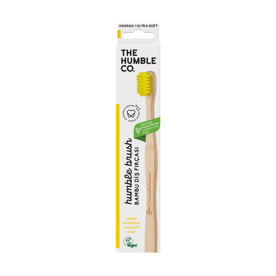 The Humble Co. Brush Ultra Soft Diş Fırçası - Sarı
