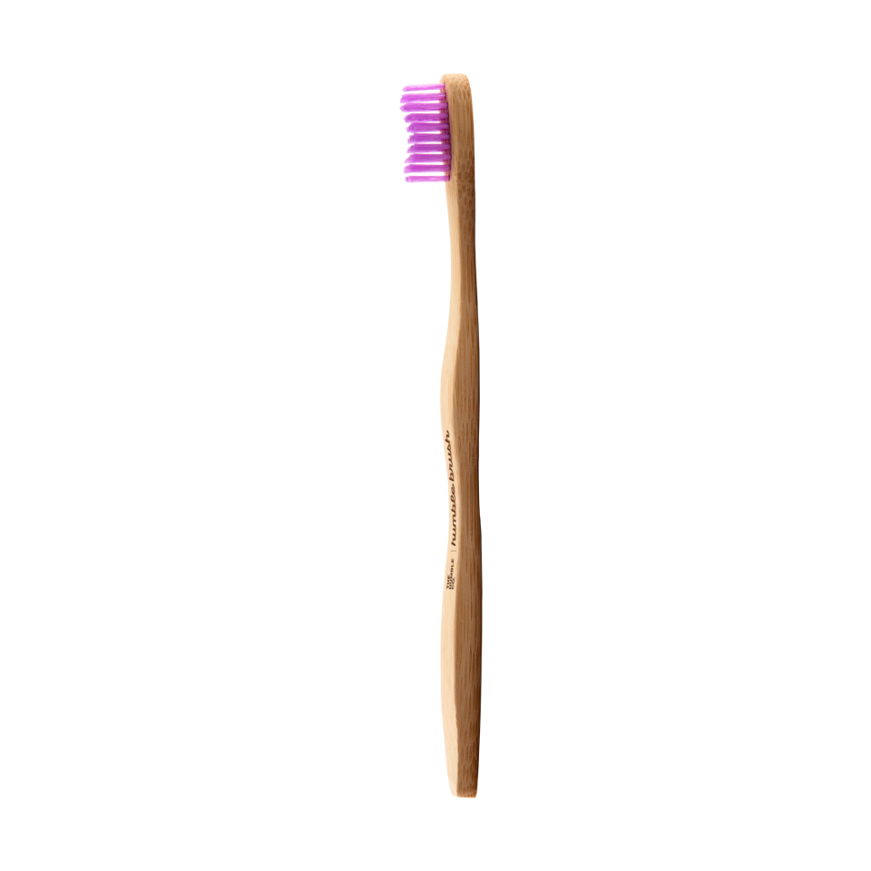 The Humble Co. Brush Doğal Yumuşak Yetişkin Diş Fırçası - Lila