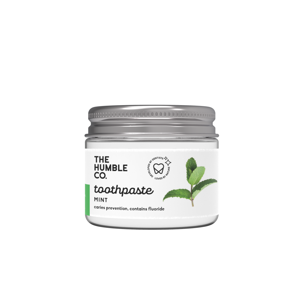 The Humble Co. Yetişkin Taze Naneli Kavanoz Diş Macunu 50 Ml