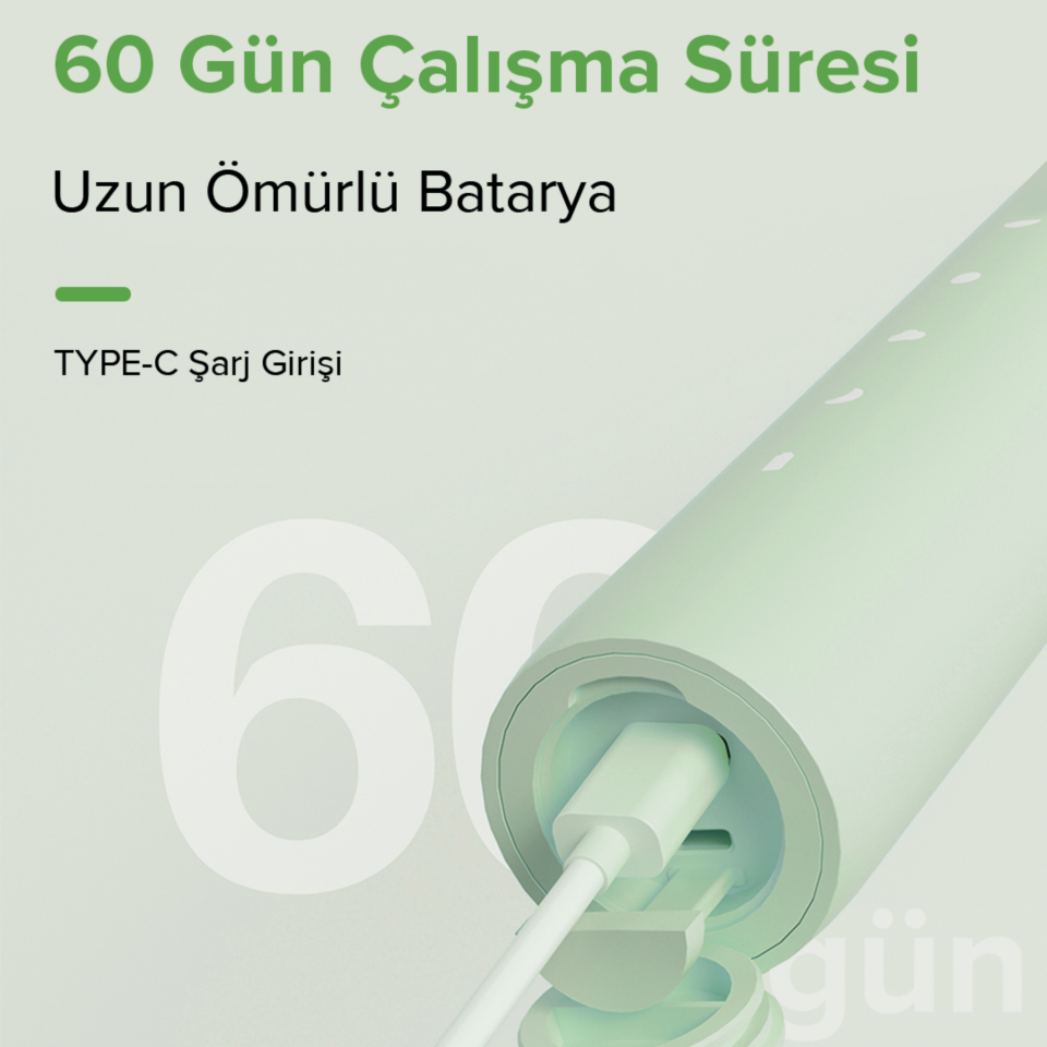 Steriball Şarjlı Elektrikli Diş Fırçası - Yeşil