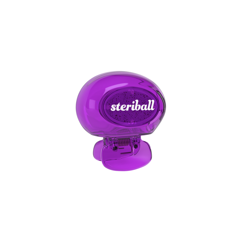 Steriball Hijyenik Diş Fırçası Koruma Kabı - Mor