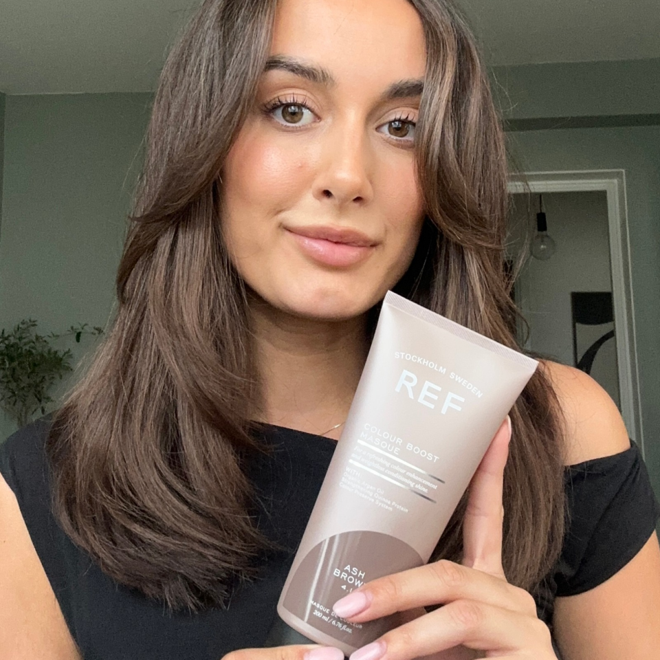 REF Colour Boost Ash Brown 200 ML - Renk Canlandırıcı Maske (Küllü Kahve)