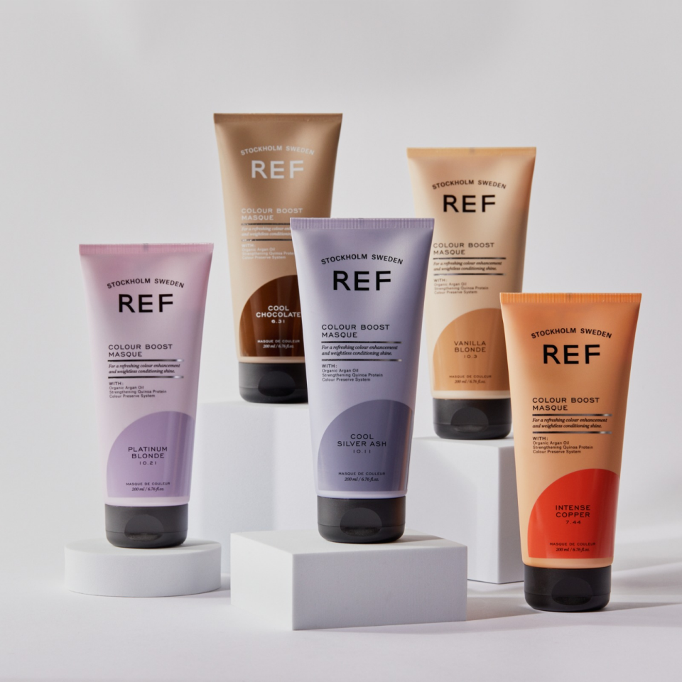 REF Colour Boost Ash Brown 200 ML - Renk Canlandırıcı Maske (Küllü Kahve)