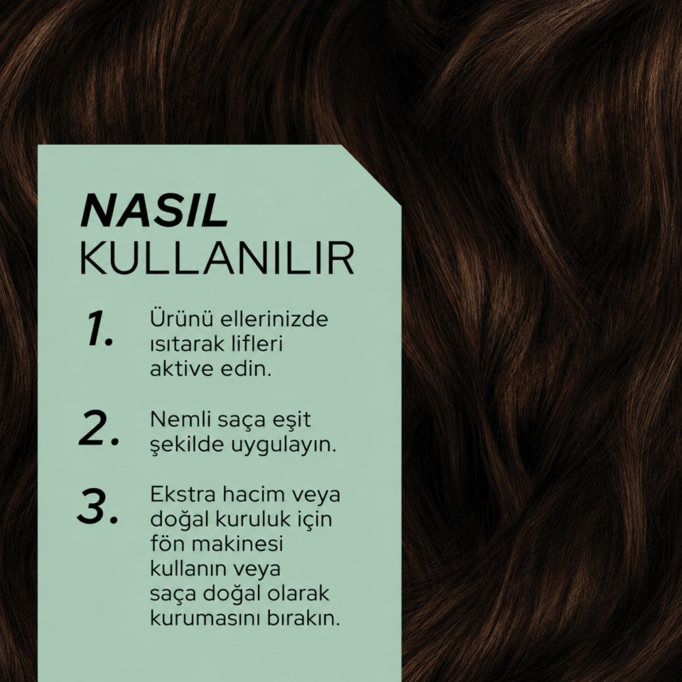 REF Fiber Mousse N°345 250 ML - Lifli Hacim Köpüğü