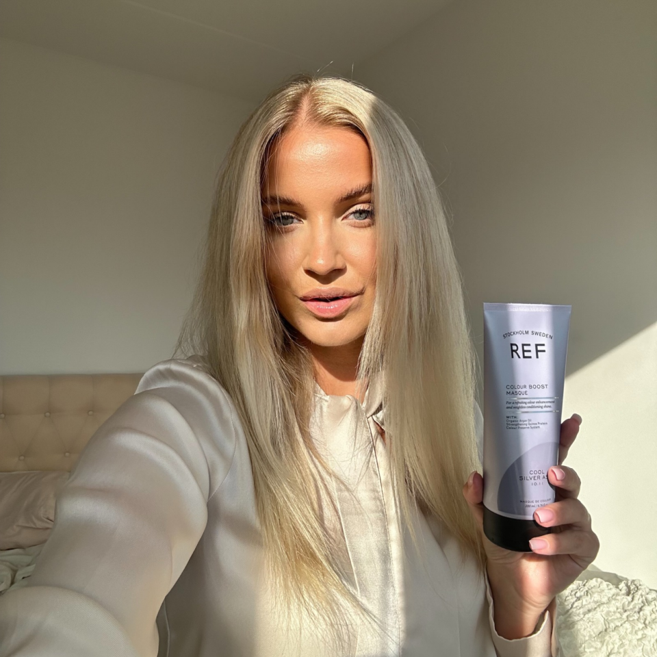 REF Colour Boost Cool Silver Ash 200 ML - Renk Canlandırıcı Maske (Soğuk Gümüş Küllü)