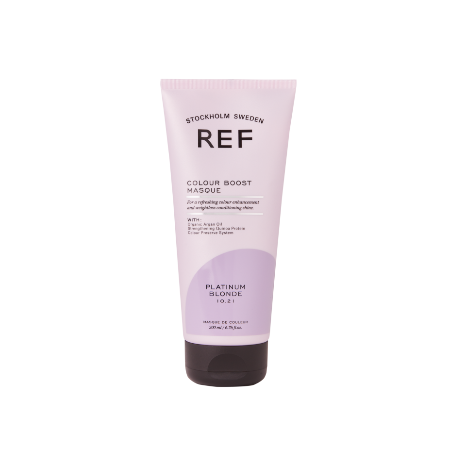 REF Colour Boost Platinum Blonde 200 ML - Renk Canlandırıcı Maske (Platin Sarı)