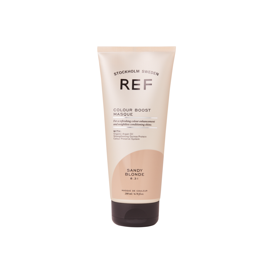 REF Colour Boost Sandy Blonde 200 ML - Renk Canlandırıcı Maske (Kum Sarısı)