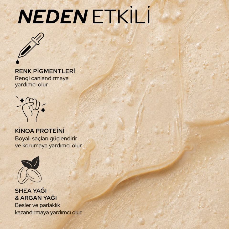 REF Colour Boost Vanilla Blonde - Renk Canlandırıcı Maske (Vanilya Sarı)